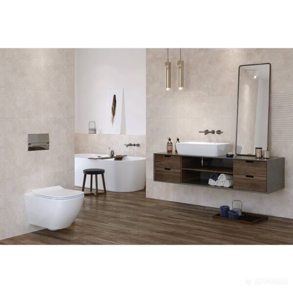 Декор Opoczno Honey Stone Inserto Flower 29x89 см 374447 фото