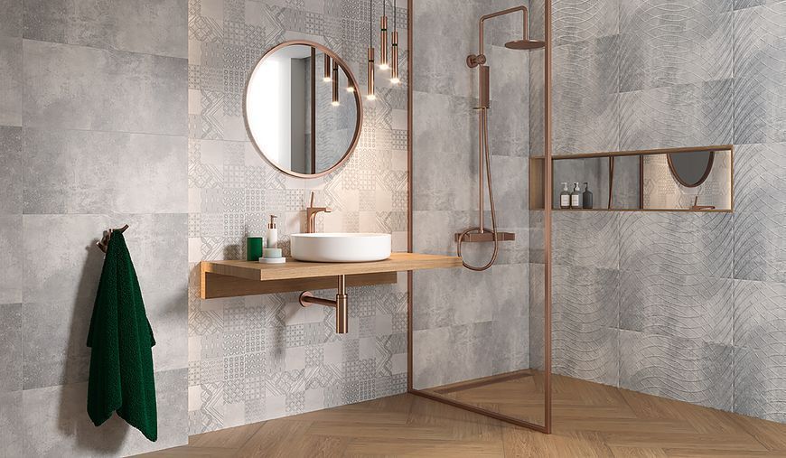 Плитка настенная Harmony Grys 300x600x9 Paradyz S---300X600-1-HARM.GR фото