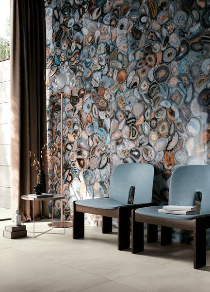 Плитка керамогранитная WA 09 Agata Multicolor LUC SQ 1200x2780x6 Mirage AQO3 фото