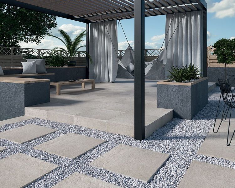 Плитка керамогранітна Optimal Antracite 2.0 RECT 595x895x20 Paradyz R-R-595X895-1-OPTI.AN20 фото