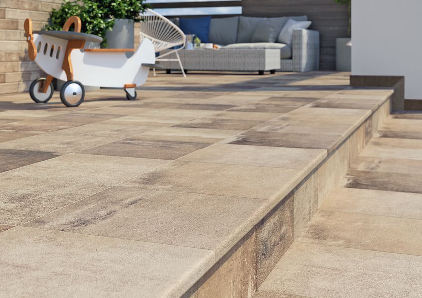 Цоколь лівий Scandiano Beige 2х-елементний 81x300x11 Paradyz Z---081X300-1-SCAN.BELE-C фото