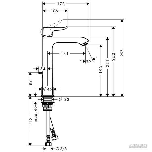Hansgrohe 175145 фото