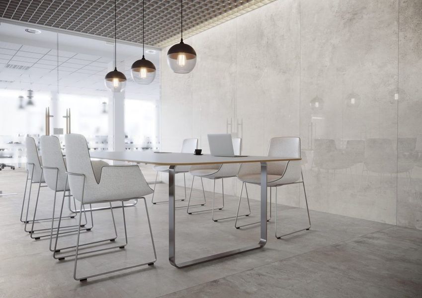 Плитка керамогранітна Softcement White POL 597x597x8 Cerrad 5903313316941 фото