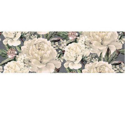 Плитка Cersanit Gracia Grey Flower Satin 20x60 см декор 531260 фото