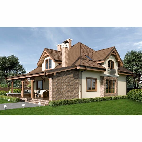 Керамограніт Cersanit Perseo Brown 29,8x59,8 см 401432 фото