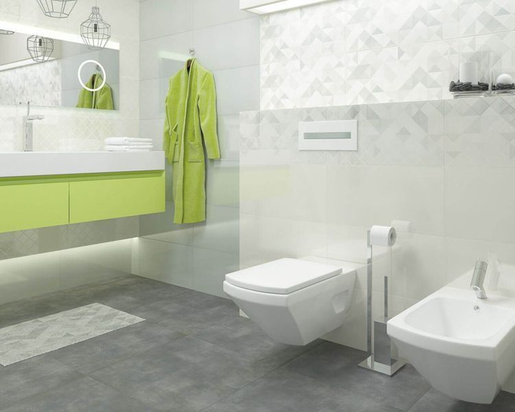 Плитка стінова Tonnes Grys Kratka 300x600x9 Paradyz S---300X600-1-TONN.GRKA-2 фото