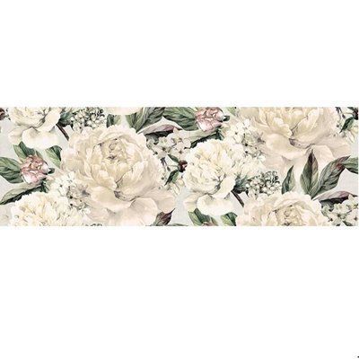 Плитка Cersanit Gracia White Flower Satin 20x60 см декор 531259 фото