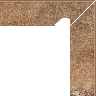 Цоколь правий Scandiano Rosso 2х-елементний 81x300x11 Paradyz Z---081X300-1-SCAN.ROPR-C фото