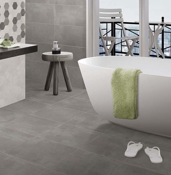 Плитка керамогранитная Town Grey Rect 600x1200x10 Stargres 5901503207024 фото