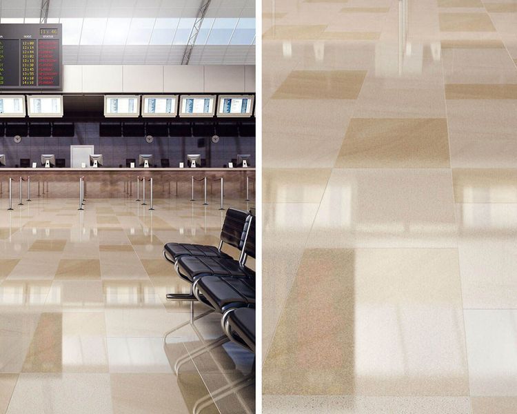 Плитка керамогранитная Arkesia Bianco POL 598x598x10 Paradyz QPR-598X598-1-ARKE.BI---3 фото