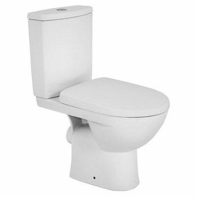 Унітаз-компакт Kolo Status 2395250UA із сидінням з дюропласту Soft close, Click2Clean 491497 фото