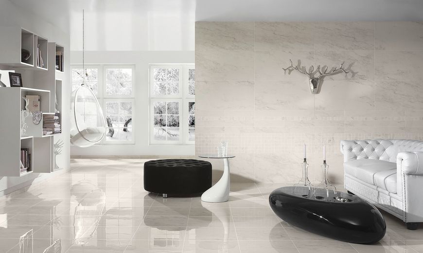 Плитка керамогранитная Calacatta POL 898x898x9 Paradyz RPR-898X898-1-CALA.--N фото