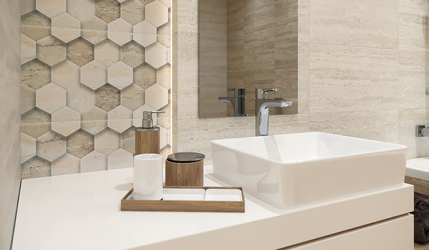 Плитка настенная Sunlight Sand Crema 300x600x9 Paradyz S---300X600-1-SUNL.CR фото