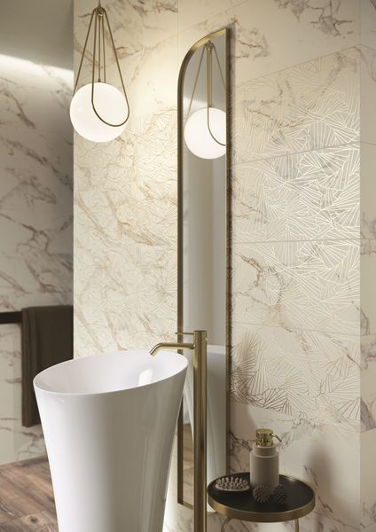 Плитка стінова Serene Bianco RECT 250x750x9 Paradyz S-R-250X750-1-SERE.BI фото