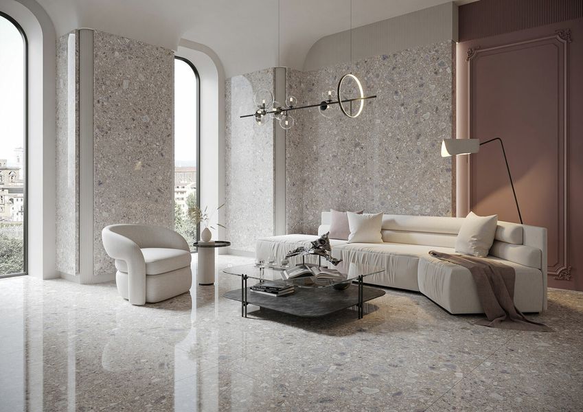 Плитка керамогранитная Ceppo Nuovo Silver POL 1197x2797x6 Cerrad 5903313330671 фото