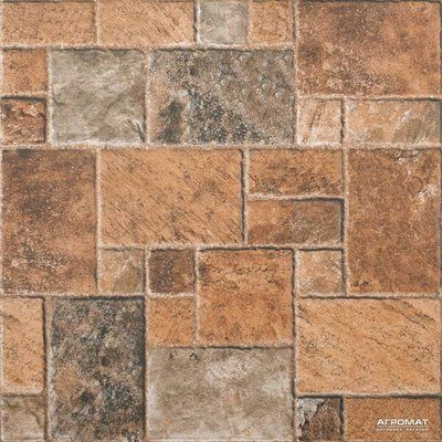 Керамограніт Opoczno Bergamo Night Brown 42x42 см 313108 фото