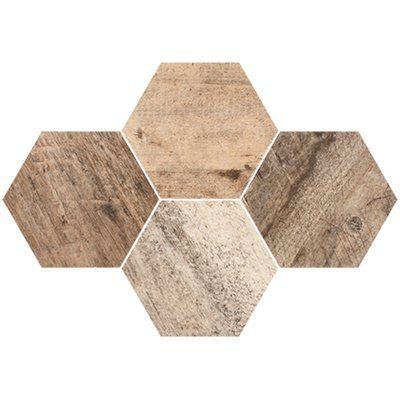 Мозаика Timber Hexagon RECT 283x408x9,5 StarGres 5903978231573 фото