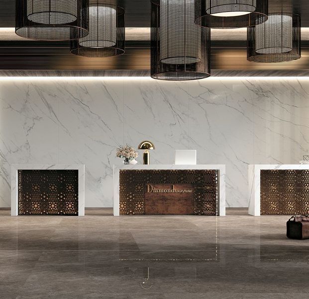 Плитка керамогранітна JW 14 Statuario Venato SLK SQ 1200x2780x6 Mirage UG48 фото