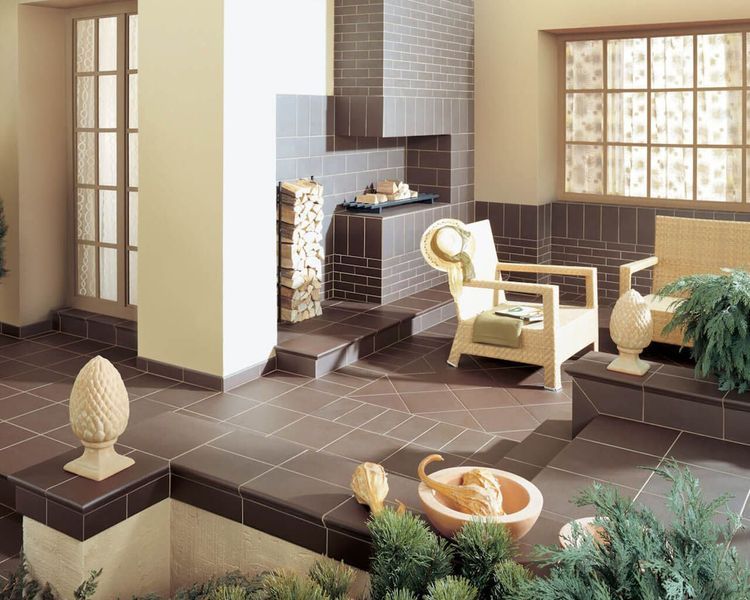 Плитка фасадная Natural Brown STR 65x245x7,4 Paradyz ZD--245X066-1-NATU.BR---3 фото