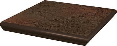 Сходинка з капіносом кутова 6330 Semir Brown 330x330x11 Paradyz Z---330X330-1-SEMI.BRKN-2 фото
