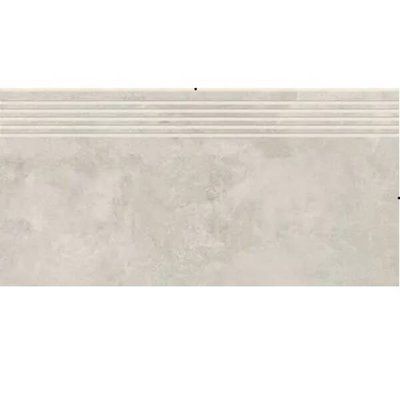 Ступень Opoczno Pl Quenos White Steptread 29,8x59,8 см 455845 фото