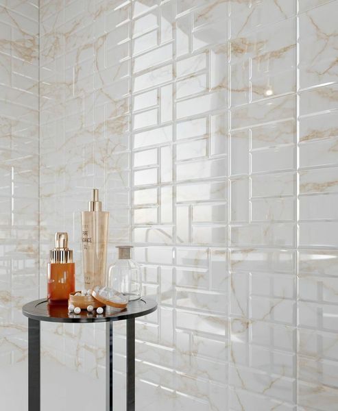 Плитка стінова Royal Gold Art RECT 250x750x9 Ceramika Color 5902627439834 фото