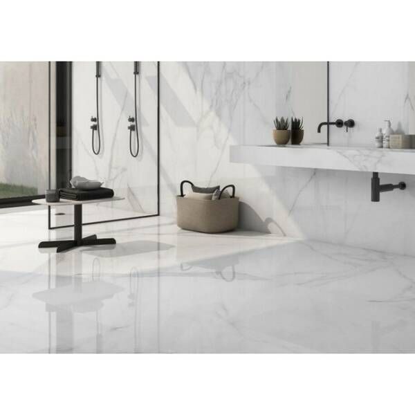Керамограніт Argenta Ceramica Tholos White Polished 120x260 см 429163 фото
