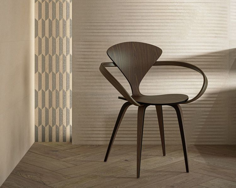 Плитка настенная Mystic Shadows Beige RECT STR 398x1198x11 Paradyz SSR-0,4X1,2-1-MYSH.BE фото