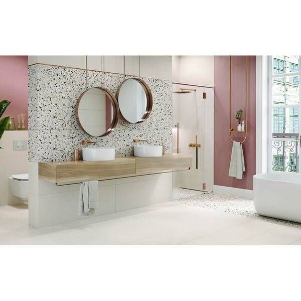 Керамограніт Opoczno Pl+ Hika White Lappato 39,8x119,8 см 477347 фото