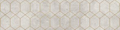 Плитка керамогранітна Softcement White Decor Geo RECT 297x1197x8 Cerrad 5903313315128 фото