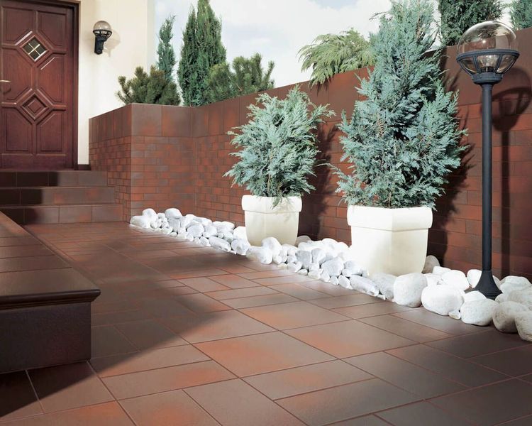 Сходинка з капіносом кутова Cloud Brown STR 330x330x11 Paradyz Z---330X330-1-CLOU.BRKN фото