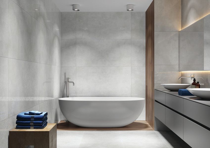 Плитка керамогранитная Apenino Bianco RECT 597x597x8,5 Cerrad 5902510804787 фото