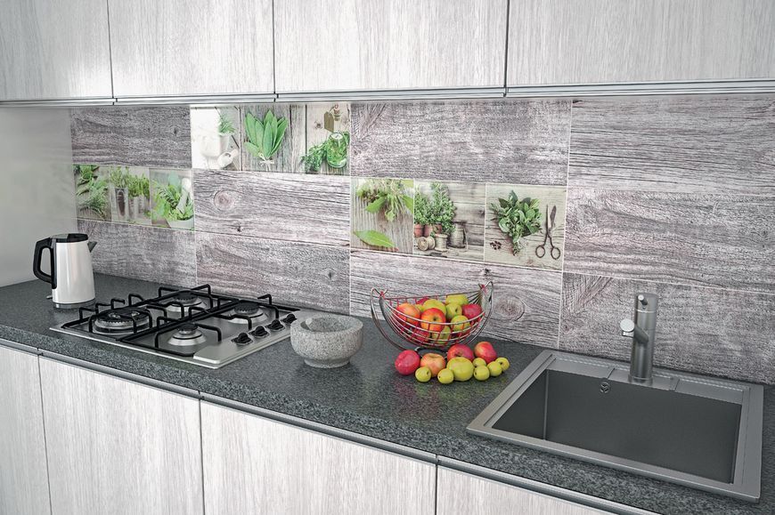Декор Salerno Glass Kitchen 2 Inserto 200x600x8,5 Konskie 5902027010336 фото