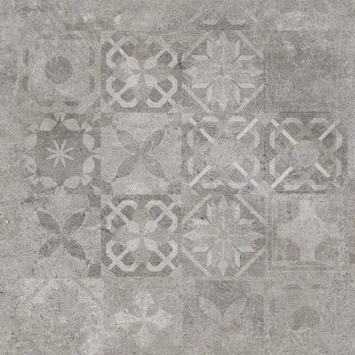 Плитка керамогранитная Softcement Silver Decor Patchwork RECT 597x597x8 Cerrad 5903313318020 фото