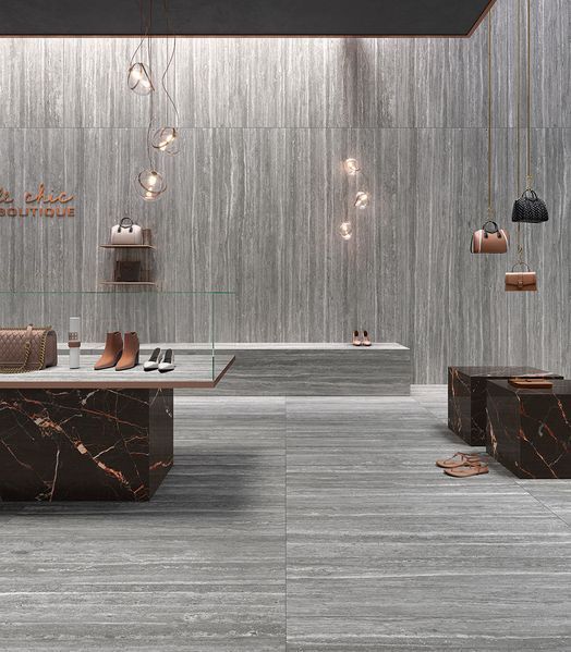 Плитка керамогранитная AWT0 EY 08 Travetino Dark NAT SQ 600x600 Mirage AWT0 фото
