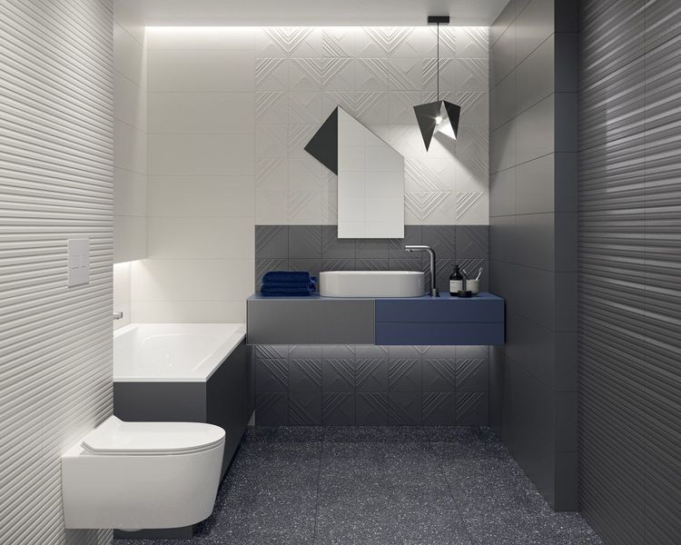Плитка настенная Ray Bianco RECT STR 250x750x9 Paradyz SSR-250X750-1-RAY-.BI фото