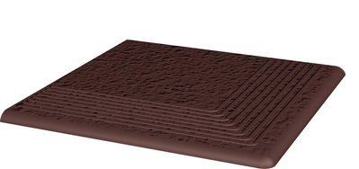 Сходинка кутова Natural Brown STR 300x300x11 Paradyz ZD--300X300-1-NATU.BRSN-S фото
