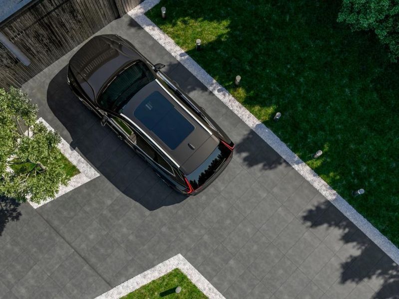 Плитка керамогранітна Pizarra Antracite 2.0 RECT 600x600x20 StarGres 5901503220276 фото