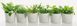 Декор Lakewood Greenline 1 Szklany 200x600 Ceramika Color 5900652639540 фото 1