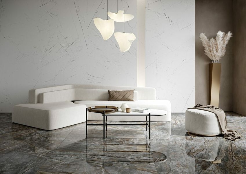 Плитка керамогранітна Brazilian Quartzite Black RECT 1197x2797x6 Cerrad 5903313331388 фото