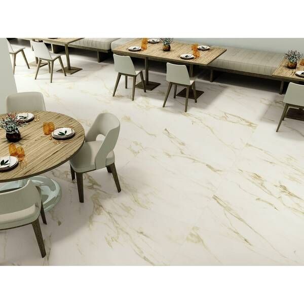 Керамограніт Baldocer Adaggio Gold Pulido 120x120 см 450239 фото