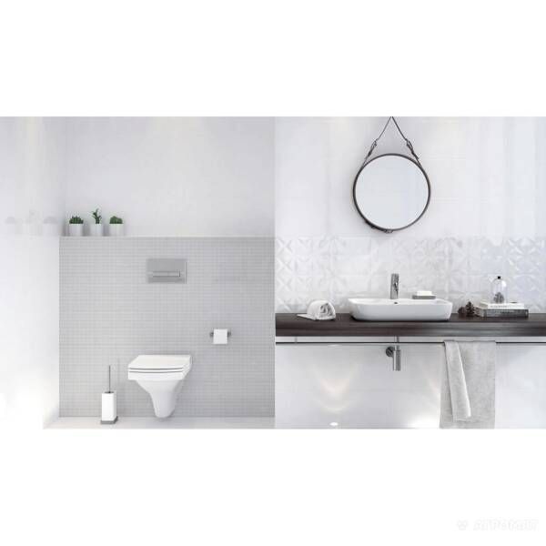 Плитка Opoczno Vivid Colours Vivid White Glossy 25x75 см 282087 фото