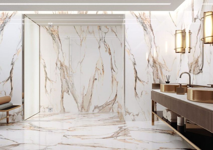 Плитка керамогранитная Calacatta Gold POL 597x597x8 Cerrad 5903313316828 фото