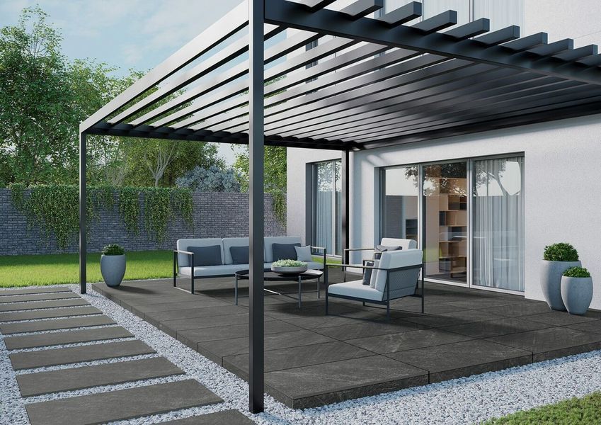 Плитка керамогранітна Testo Grafit 2.0 RECT 597x1197x20 Cerrad 5903313325172 фото
