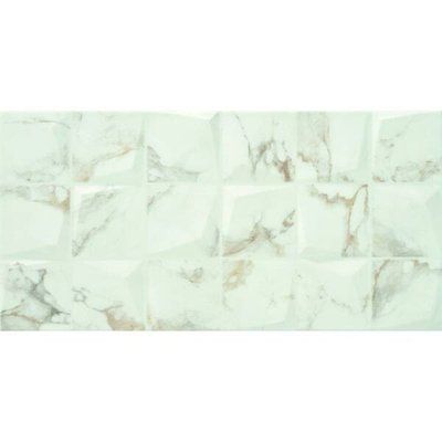 Плитка Ceramica Deseo Qube Boheme Gold Sat 300x600 540785 фото