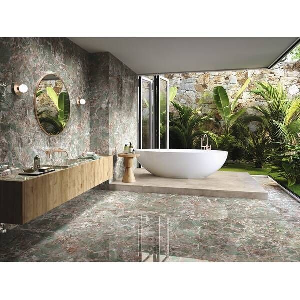 Керамограніт Ape Ceramica Amazonite Pol Rect 60x120 см 481102 фото