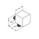 Шланговое подключение Kludi A-Qa white 655404300 420352 фото 2