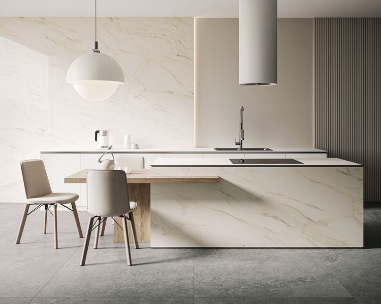 Плитка керамогранитная Horizon Gold RECT POL 1200x1200x9 Paradyz RPR-1,2X1,2-1-HORI.GO фото