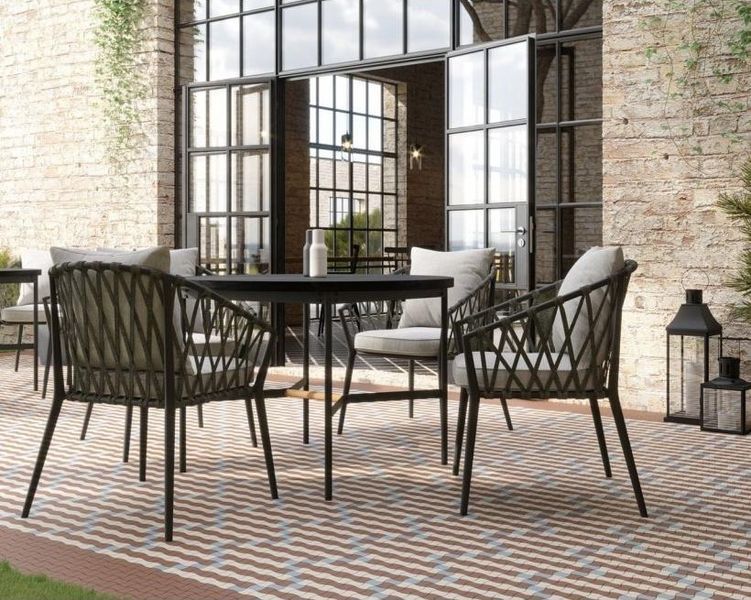 Мозаїка Modernizm Brown 308,6x308,6x6 Paradyz M-P-309X309-1-MODM.BR фото