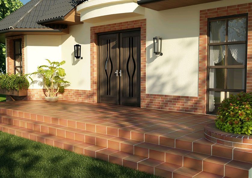 Сходинка з капіносом V-shape Burgund 320-50x300x11 Cerrad 5901779370637 фото